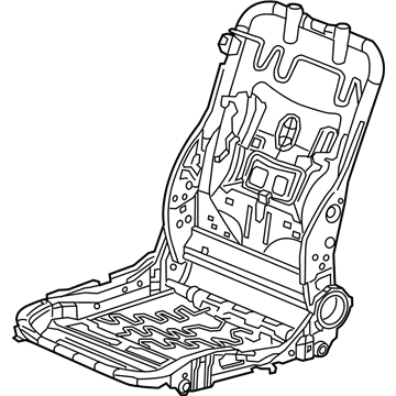 Honda 81136-TR6-L81 Frame, R. FR. Seat