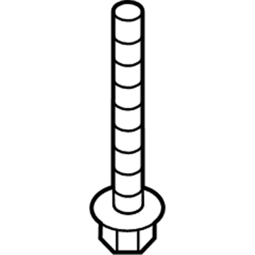 Honda 90210-TBA-A01 Bolt,Flange 10X65