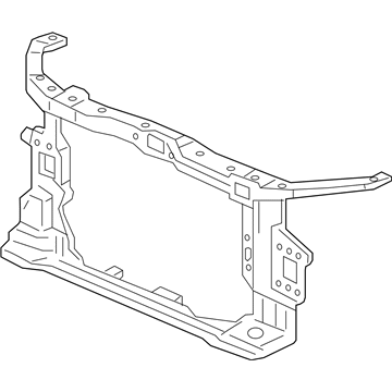 Honda 71410-TBC-A21 Bulkhead Assembly, Front