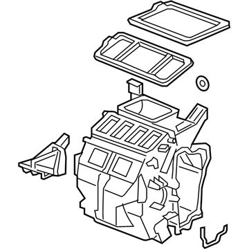 Honda 79106-SNA-A02 Heater Sub-Assy.