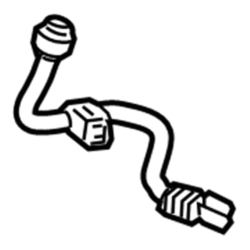 Honda 01468-TK4-A00 Set, Rear Brake Hose