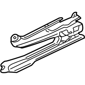 Honda 72639-S5A-A00 Protector, R. RR. Door Rod