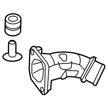 Honda 17283-66V-A00 PIPE ASSY