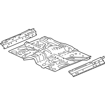 Honda CR-Z Floor Pan - 65100-SZT-A00ZZ