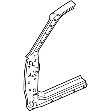 Honda 04645-SZT-A00ZZ Panel Set, L. FR. (Outer)