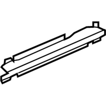 Honda 63620-SAA-G10ZZ Stiffener, L. Side Sill