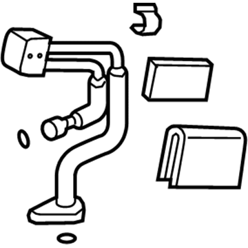 Honda 80222-SZA-A01 Pipe Assy. A