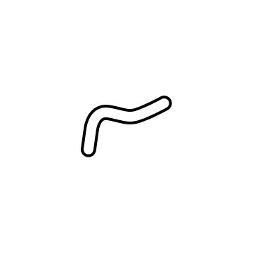 2022 Honda Accord Radiator Hose - 1J107-6C2-A00