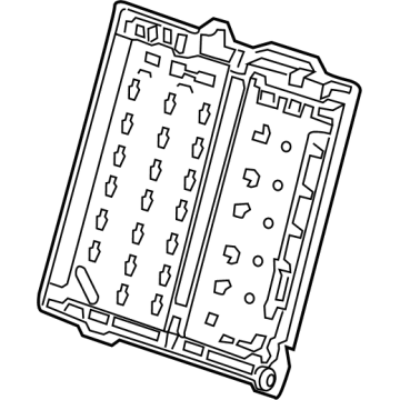 Honda 82126-30A-A21 FRAME R, RR- BACK