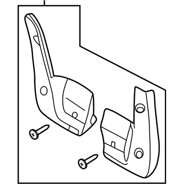 Honda 08P08-TRT-100R1 Splash Guard, Front