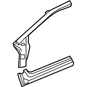 Honda 04645-SVA-A91ZZ Panel Set, L. FR. (Outer) (DOT)