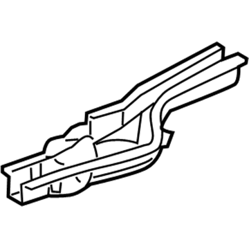 Honda 65661-TK8-A00ZZ Frame, L. RR.