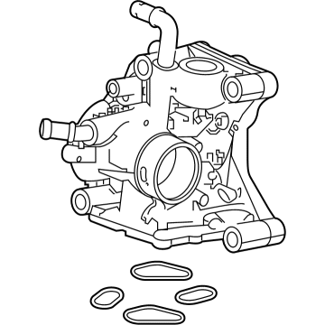 Honda 19410-5MS-H00 PASSAGE, WATER