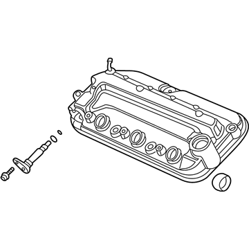 Honda 12310-5G0-A00 Cover Assy,Cylinder H