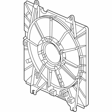 2023 Honda Accord Fan Shroud - 19015-6NA-A01