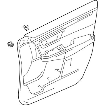 2022 Honda CR-V Door Trim Panel - 83500-TLA-A01ZB