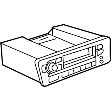 Honda 39100-S02-A10 Tuner Assy., Auto Radio