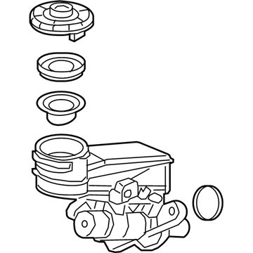 Honda 46100-TBA-A01 Master Cylinder A