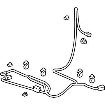 Honda 81606-TG7-A00 Cord, L. FR. Seat SPS