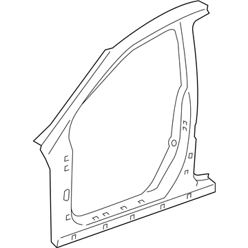 Honda 04635-T0G-A02ZZ Panel, R. FR. (Outer)