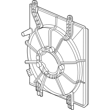 2022 Honda Civic Fan Shroud - 38615-64S-A01