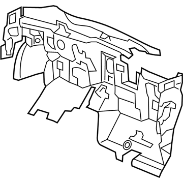 Honda 74260-TEG-A00 Insulator, Dashboard