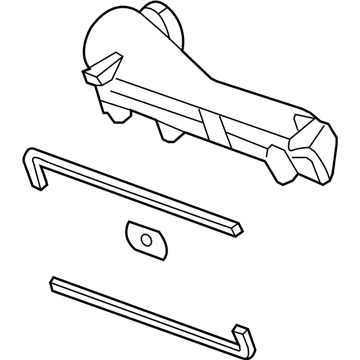 Honda 1J631-RCJ-023 Duct Assy. A, Air Outlet