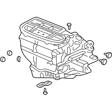 Honda 79106-SCV-A02 Sub-Heater Unit