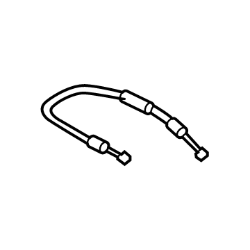 Honda 74140-3A0-A01 WIRE, HOOD REMOTE