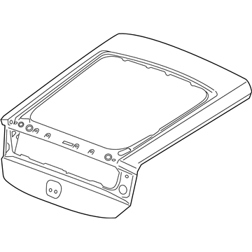 Honda CR-Z Tailgates - 68100-SZT-A91ZZ