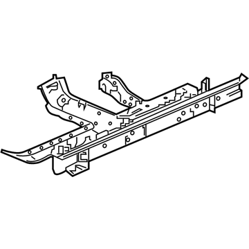 Honda 65160-TWA-305ZZ Frame, L. FR. Floor