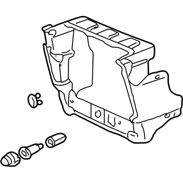 2000 Honda Odyssey Consoles - 77290-S0X-A01ZB