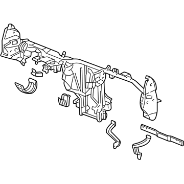 Honda 77105-S10-A06ZZ Frame, Instrument Pipe