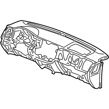 2004 Honda Civic Instrument Panel - 77101-S5A-A01ZC