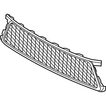 Honda 71107-TGH-A00 Mesh, Front Bumper