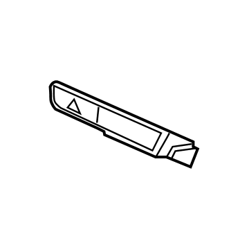 Honda 35510-TG7-A11 Switch Assembly, Hazard & Srs Indicator (Passenger)