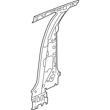 Honda 64220-T3L-A00ZZ Pillar, R. Center (Inner)