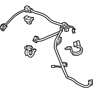 Honda 80650-TT1-A70 Sub-Harness, Air Conditioner