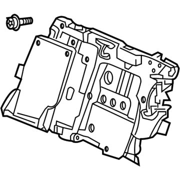 Honda 81788-S9V-A21ZA Panel, L. Middle Seat Center Table *G59L* (MEDIUM FERN)