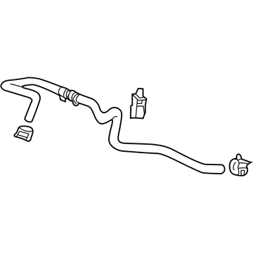 Honda Brake Booster Vacuum Hose - 46402-TZ5-A11