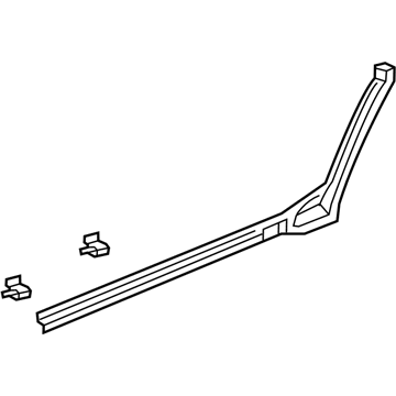 Honda Clarity Plug-In Hybrid Door Seal - 72866-TRT-A01