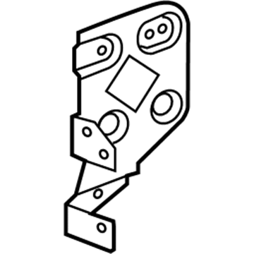 Honda 39161-SZA-A00 Bracket, L. Radio