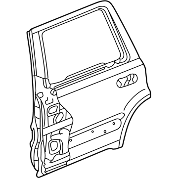 2002 Honda CR-V Door Panel - 67550-S9A-A90ZZ