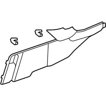 Honda 83404-SZA-A03ZB Garnish A*NH167L*