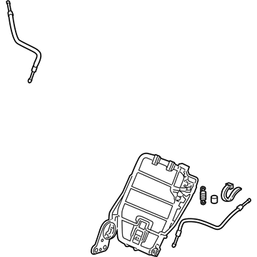 Honda 82526-SWA-A01 Frame, L. RR. Seat-Back