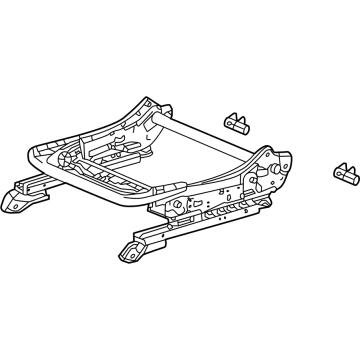 Honda 81136-30A-A01 FRAME R, FR- CUSH