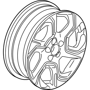 2022 Honda CR-V Spare Wheel - 42700-TLA-A64