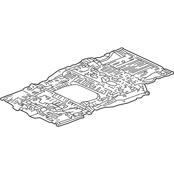 2001 Honda Odyssey Floor Pan - 65111-S0X-A10ZZ