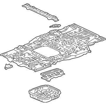 Honda Odyssey Floor Pan - 04655-S0X-A20ZZ