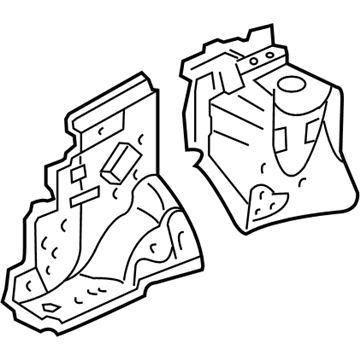 Honda 60650-SJC-A00ZZ Housing, R. FR. Shock Absorber